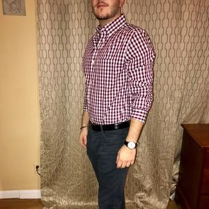 Men’s GAP | Plaid Button Down Shirt Sz M